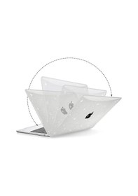 Resim Macbook Air M2 M3 M4 M5 13.6 A3113 A3240 A2681 İle Uyumlu Parlak Simli Şeffaf Kılıf Kapak Koruma Diğer 