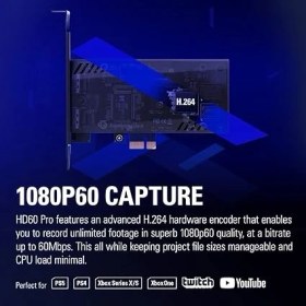 Resim CetKing Game Capture HD60 Pro Görüntü ve Video Yakalama Kartı, Full Hd 1080P60 (1GC109901002) 