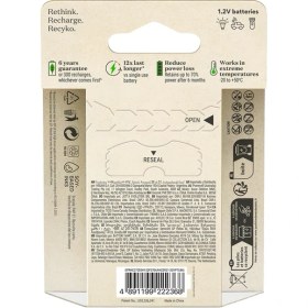 Resim Gp 2600 Mah AA Recyko Şarjli Kalem Pil 6 Adet 
