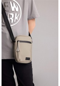 Resim Defacto Erkek Çocuk Suni Deri Çapraz Çanta H1734a8nsbg26 Bej-bg26 