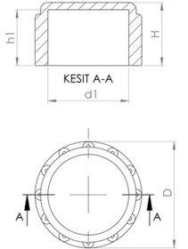 Resim Enjektör Toz Tapası 