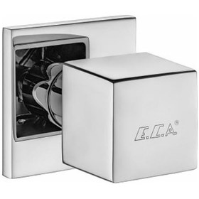 Resim Eca Caro Ankastre Ara Kesme Valfi Klozet Taharet Musluğu 10215102 Krom 