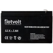 Resim DotVolt Volt DT7-12 12V 7Ah UPS Aküsü 