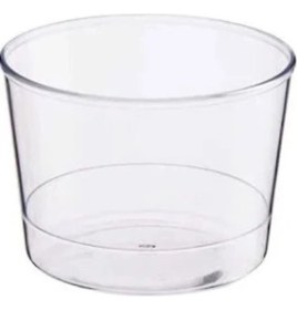 Resim Tekno Trust Plastik Sert Plastik Tatlı Kasesi Aşure Magnolya Kabı Turuncu 