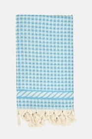 Resim Peştemal Denizyıldızı Desen 90 * 170 Cm,%100 Pamuk turkuaz 170 x 90 
