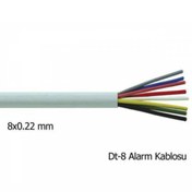 Resim REÇBER Dt 8 Diafon Kablosu 8x0,22 Mm - 50 Metre 