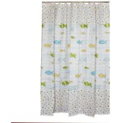 Resim Balık Desen Banyo Perdesi Banyo Su Geçirmez Duş Perdesi Için Su Geçirmez Duş Perdeleri (120 * 200CM) (Yurt Dışından) 