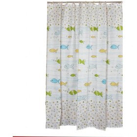Resim Balık Desen Banyo Perdesi Banyo Su Geçirmez Duş Perdesi Için Su Geçirmez Duş Perdeleri (120 * 200CM) (Yurt Dışından) 