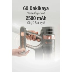 Resim Fantom Quantum P 2050 Dikey Şarjlı Süpürge 