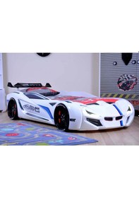 Resim Setaymobilya Arabalı Yatak , Mercedes Beyaz , Setay Mobilya 