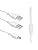 Resim PARCBENY 8861 USB 2XERKEK - MİNİ USB 5 PİN (2.0V) 1.5 METRE V3 KABLO Usb 2 A Erkek -Mini Usb 5Pin kablo 