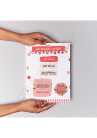 Resim Jlpt N3 Kelime Defteri 4 Renk Karışık 