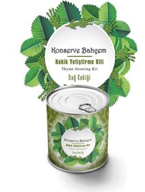 Resim NW NessiWorld BUFFER® Konserve Bahçem Evde Konservede Kekik Dağ Kekiği Yetiştirme Kiti 