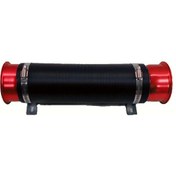 Resim Meridiangoods Red Hava Emme Hortumu Esnek Boru Filtre Soğuk Besleme Kanalı İndüksiyon Seti Ayarlanabilir 33.5-109cm 