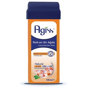 Resim Agiss Roll-On Sir Ağda Normal Ciltler İçin (Natural) 100 ml 