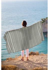 Resim Favora Peştamal Plaj Havlusu 90x140 - Haki 