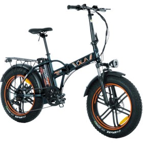 Resim Ola EFB7 Adventure Katlanabilir Elektrikli Bisiklet Mat Siyah 