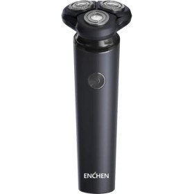 Resim Cdwishbest Siyah Stil Enchen Victor Blackstone 7 Elektrikli Döner Tıraş Makinesi Erkekler Için Manyetik Kesici Bıçak Taşınabilir Sakal Düzeltici Tip-C Şarj Edilebilir (Yurt Dışından) 