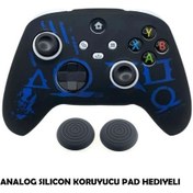 Resim Xbox Series S/seris X 9.nesil Uyumlu Desenli Oyuncu Kolu Silikon Kılıf +analog Silikon Gow Ragnarok 