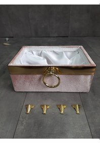 Resim Luna Pudra 3'lü Kirli Çamaşır Sepeti Havluluk Ve Deterjanlık Takı Diğer 