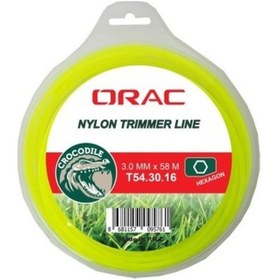 Resim Orac Tırpan Misina 3 Mm 56 Mt Yeşil 