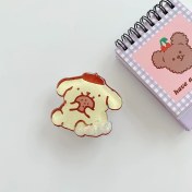 Resim GongtuShop F Stili Ins Kawaii Quickstand Karikatür 3D Cep Telefonu Braketi Telefon Zil Tutacağı Griptok iPhone Için Tavşan Kedi Pembe Köpekler Stretch Grip Tok (Yurt Dışından) 