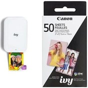 Resim Canon Ivy 2 Mini Fotoğraf Yazıcısı Beyaz Ivy 2 Siyah 