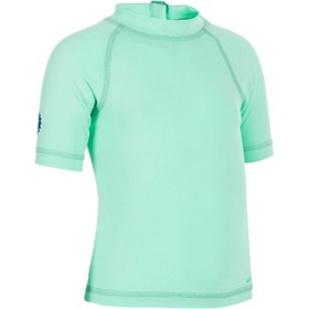 Resim Decathlon Bebek Uv Korumalı Tişört - Bebek Uv Koruması Sağlayan Kısa Kollu Tişört -güneş Işığı Korumalı Tişört 