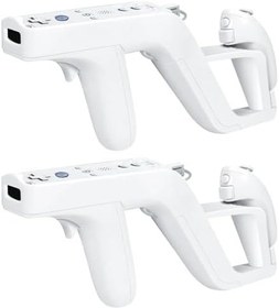 Resim TNP Products 2 X Zapper GUN for Nintendo Wii Wireless Remote Controller Game 