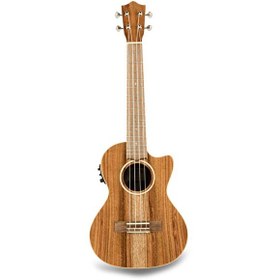 Resim Lanikai ACST-CET Acacia Solid Top Tenor Elektro Ukulele 