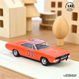 Resim 1:43 Norev 1969 Dodge Charger General Lee Orange Jet Car 