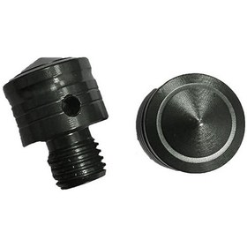 Resim Universal 10 Mm Füme Vida Tapası - Ayna Delik Tıkacı - Ayna Vidası Siyah 