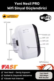 Resim Noriyen Yeni Nesil Wifi Sinyal Güçlendirici 300 Mbps Dual Band Genişletici Kablosuz Wireless Access Point 