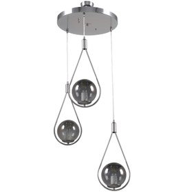 Resim Begüsa Meksika 3.lü Krom Füme Glob Cam 