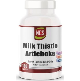 Resim Ncs Milk Thistle Artichoke Zerdeçal Karahindiba 180 Tablet Izinli 
