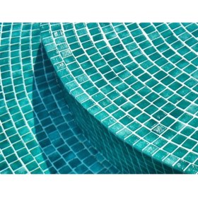 Resim MozaiKristaL Havuz Ve Tüm Yüzeyler Için 50x50x6 Mm Turkuaz Cam Mozaik ( 1 Koli = 1 M2 Fiyatıdır ) 