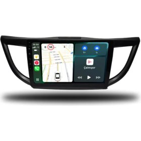 Resim MarTechno Android Multimedya 4GB RAM 64GB Hafıza Honda CRV 2013-2018 10 inç ile uyumlu 
