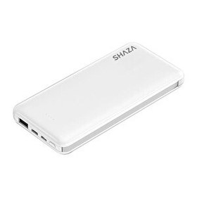 Resim Shaza 4'ü 1 Aradaa 10.000 mAH Smart Chip Beyaz Powerbank 