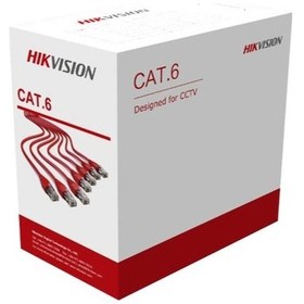 Resim Hikvision Ds-1Ln6U-G Cat6 Utp 305M 23 Awg 4P-Pvc Network Kablo 