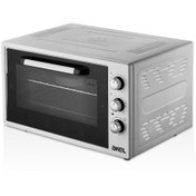 Resim Akel Af380l-gri Lambalı, Termostatlı, Saatli 38 Litre Midi Fırın 
