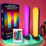Resim RGB Akıllı Çalışma Lambası / 16 Aydınlatma Modlu 24 Tuşlu Uzaktan Kumanda ile Ofis, Bilgisayar, TV ve Oyun Ortam Dekorasyonu için Parti Atmosferi & Spot Işıklandırma/ Şirketlerde Kolay USB Kurulum DIY Şekillendirme Renk Değiştirme, Modern Masa Lambası,Ev Ofisi için Masa Lambaları,Masa Lambası,Ofis için masa lambaları, TV Odası Dekoru,Ofis Aydınlatması,Ayarlanabilir Aydınlatma,Modern Tasarım,Dayanıklı İmalat,Plastik Yapı,Renk Değiştiren Işık,Oyuncular,Ev Dekoratörleri 