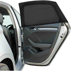 Resim Araba Yan Cam Perdesi, Oto Perde, Otomobil Yan Cam Güneşliği Sineklik, Araç Içi Yan Cam Güneşlik, Anne Bebek Emzirme Perdesi (2Adet) 