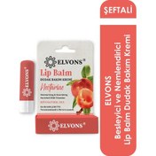 Resim Elvons Lip Balm Şeftali Özlü Dudak Bakım Kremi 