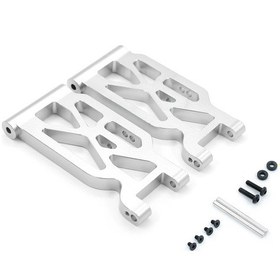 Resim Youmex Wltoys 104001 1/10 Off-road Araçları İçin Metal Ön Swing Arm Gümüş Beyaz - Bjm045, 1858 Yerine Geçer 