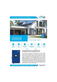 Resim Tommatech Uno Hybrid N 12kw Tek Faz İnverter 