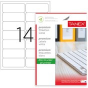 Resim Tanex Tw-2014 99.1X38.1MMx100 Adet Lazer Yazıcı Etiketi 