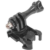 Resim Vida Hareketli-360 Derece Döndür Vida Döner Montaj Kask Askısı Toka Adaptörü Tutucu Dağı Gopro Hero3 3 + 4 Djı Osmo Eylem Akaso Campark 