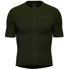 Resim SORA Haki Climb Core Bisiklet Forması 