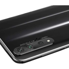 Resim Microcase Huawei Honor 20 - Nova 5t Kamera Lens Koruma Halkası - Kapalı Tasarım Siyah 