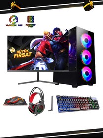 Resim RAMTECH DG-İ5-900 PLUS İ5-9400F 16RAM 480SSD GT740-4GB 24inçMONİTÖR GAMING PC 16:00 A KADAR VERİLEN SİPARİŞLER AYNI GÜN KARGODA